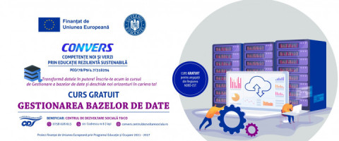 Imagine prezentare Curs GRATUIT Gestionarea Bazelor de Date!