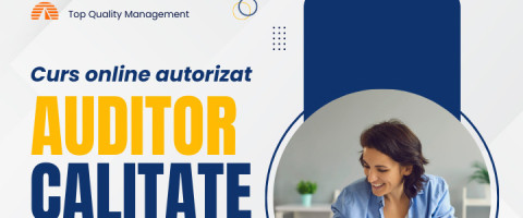 Imagine prezentare Curs Auditor in domeniul calitatii