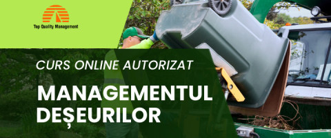 Imagine prezentare Curs Managementul deseurilor online