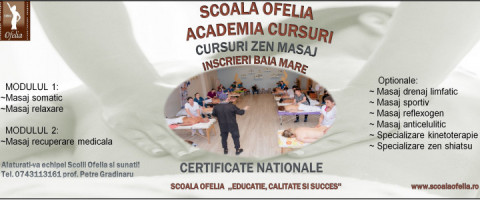 Imagine prezentare CURS ZEN MASAJ BAIA MARE