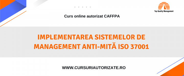 imagine Curs online Implementarea sistemelor de management anti-mită ISO 37001